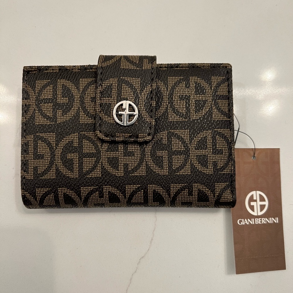 Giani Bernini, Framed Indexer Leather Wallet, NWT